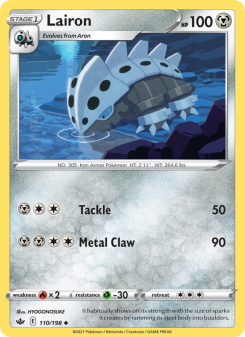 Lairon - pokemon TCG Card