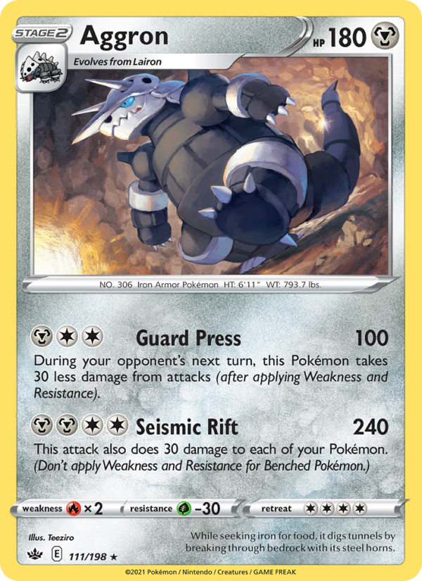 Aggron - Pokémon TCG Card