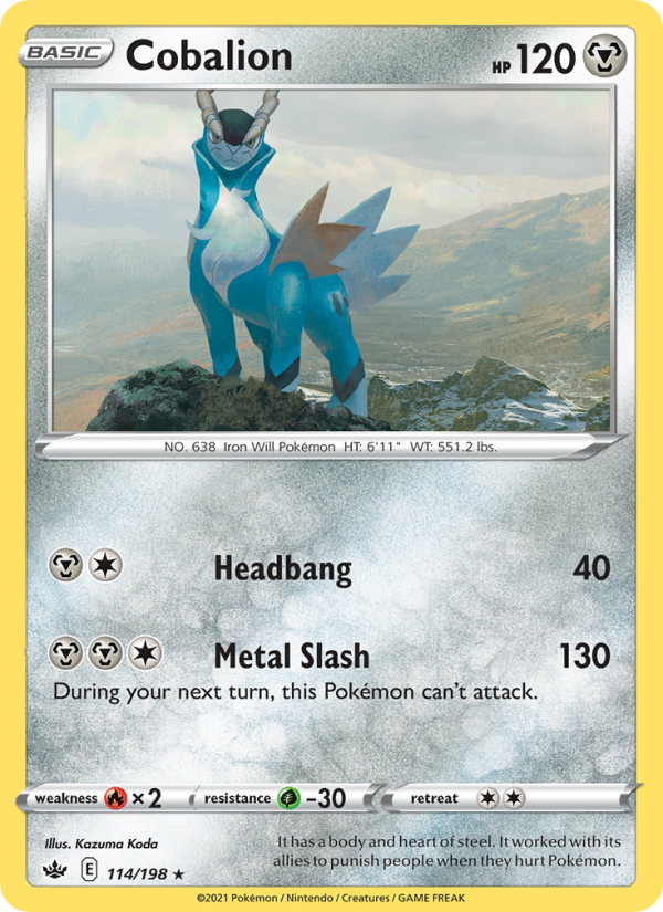 Cobalion - Pokémon TCG Card