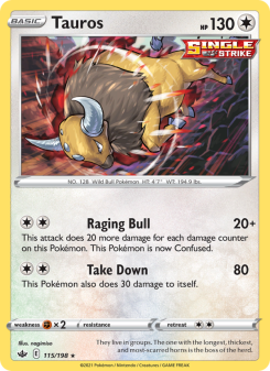Tauros - pokemon TCG Card
