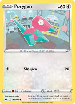 Porygon - pokemon TCG Card