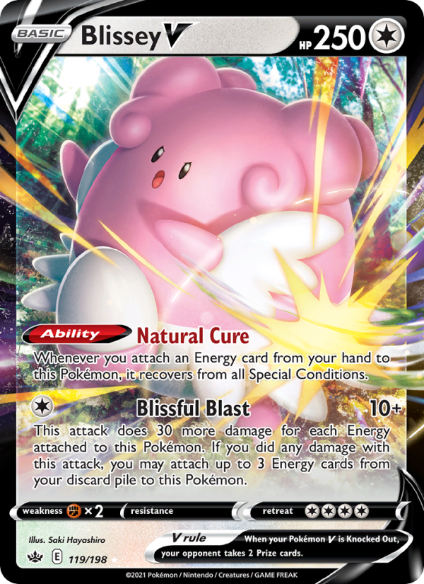 Blissey V - Pokémon TCG Card