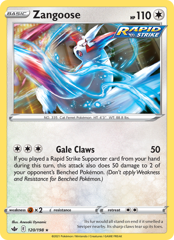 Zangoose - Pokémon TCG Card