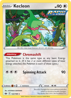 Kecleon - pokemon TCG Card