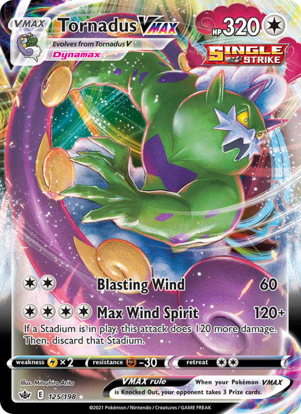 Tornadus VMAX - Pokémon TCG Card