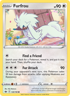 Furfrou - pokemon TCG Card