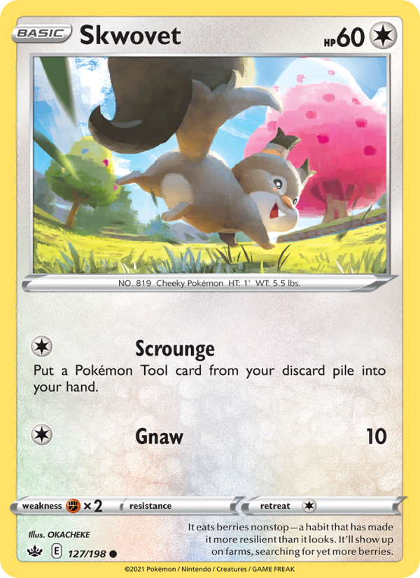 Skwovet - Pokémon TCG Card