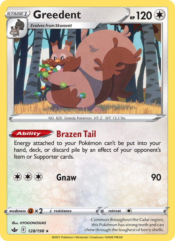 Greedent - Pokémon TCG Card