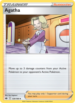 Agatha - pokemon TCG Card