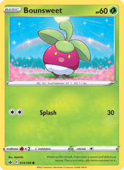 Bounsweet - pokemon TCG Card