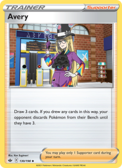 Avery - pokemon TCG Card
