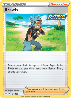 Brawly - pokemon TCG Card