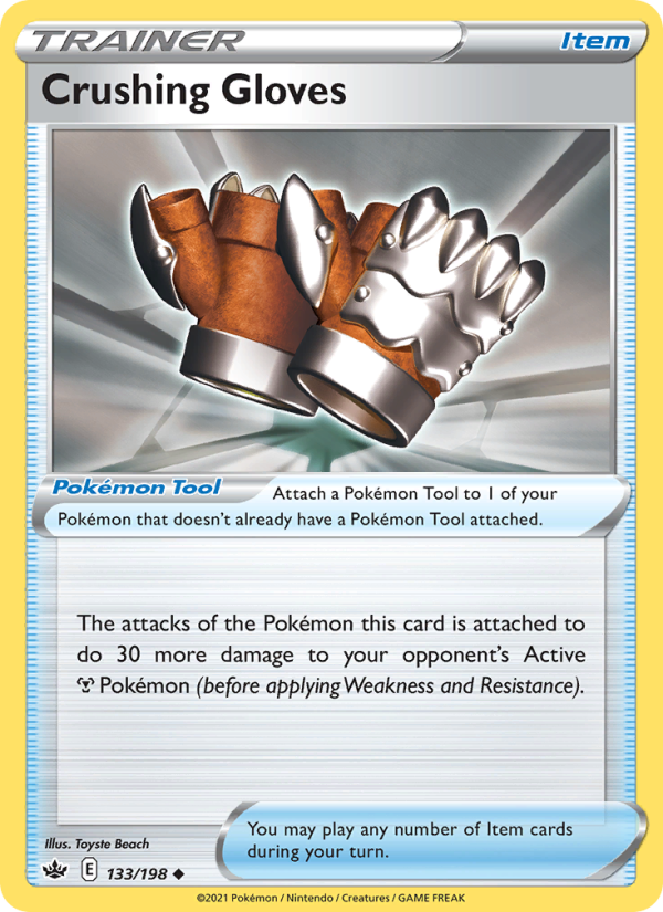 Crushing Gloves - Pokémon TCG Card