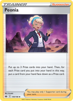 Peonia - pokemon TCG Card