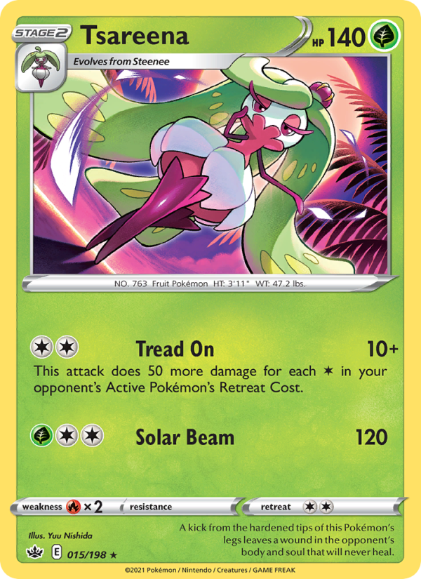 Tsareena - Pokémon TCG Card