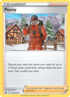 Peony - pokemon TCG Card