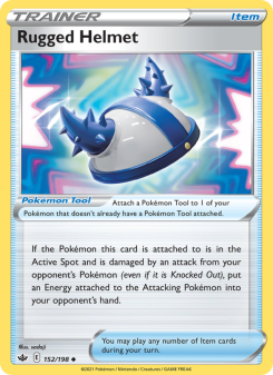 Rugged Helmet - pokemon TCG Card