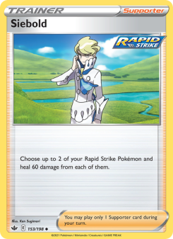 Siebold - pokemon TCG Card