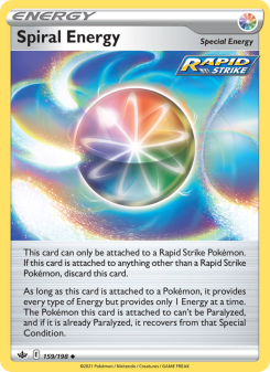 Spiral Energy - pokemon TCG Card