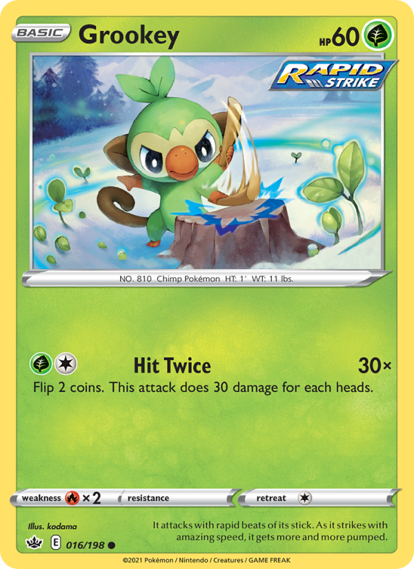 Grookey - Pokémon TCG Card