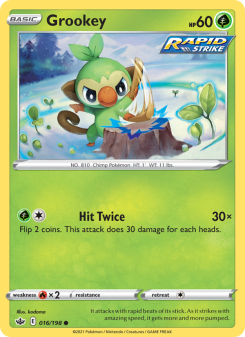 Grookey - pokemon TCG Card