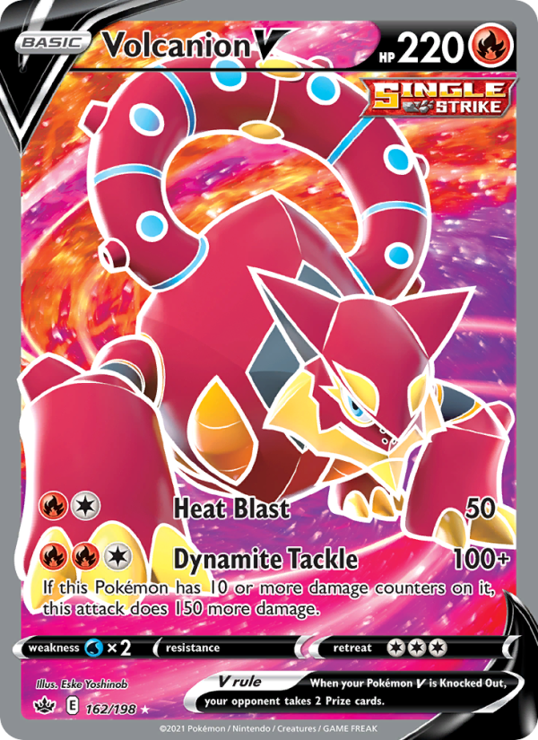 Volcanion V - Pokémon TCG Card