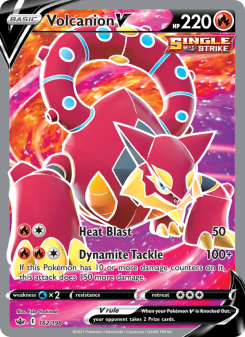 Volcanion V - pokemon TCG Card