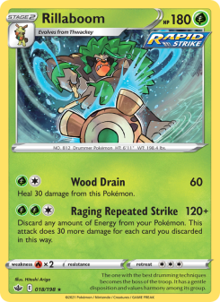 Rillaboom - pokemon TCG Card