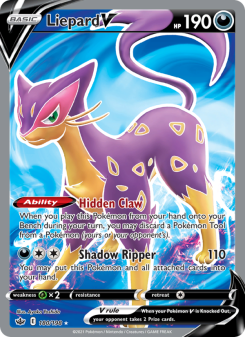 Liepard V - pokemon TCG Card