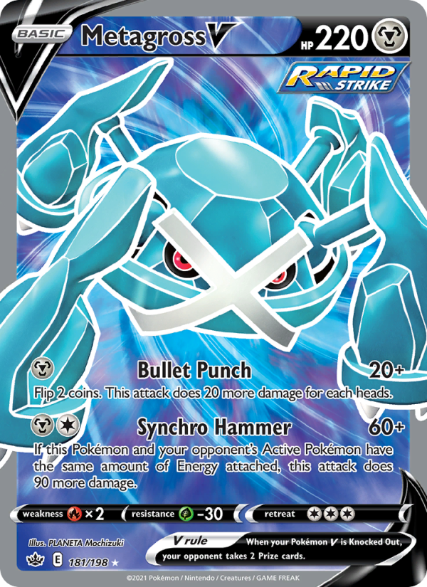 Metagross V - Pokémon TCG Card