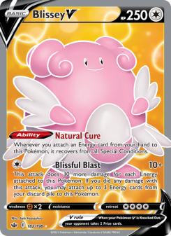 Blissey V - pokemon TCG Card