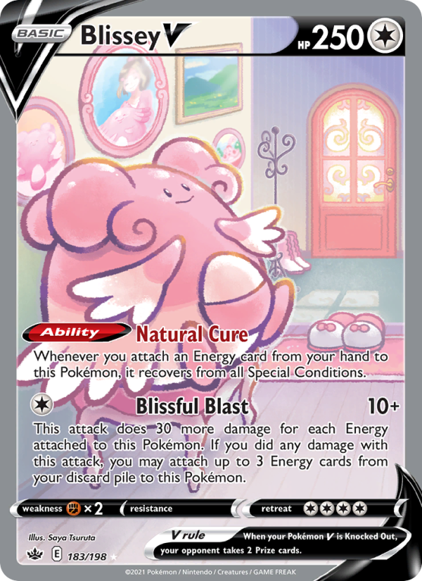 Blissey V - Pokémon TCG Card