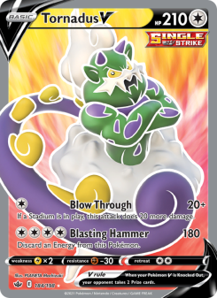 Tornadus V - pokemon TCG Card