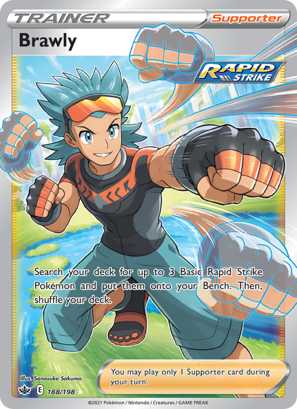 Brawly - Pokémon TCG Card