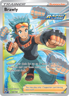Brawly - pokemon TCG Card