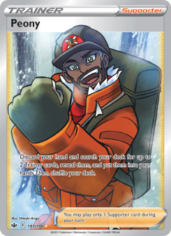 Peony - pokemon TCG Card