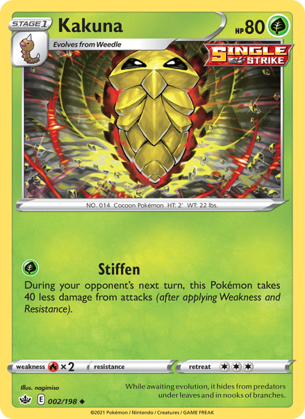 Kakuna - Pokémon TCG Card