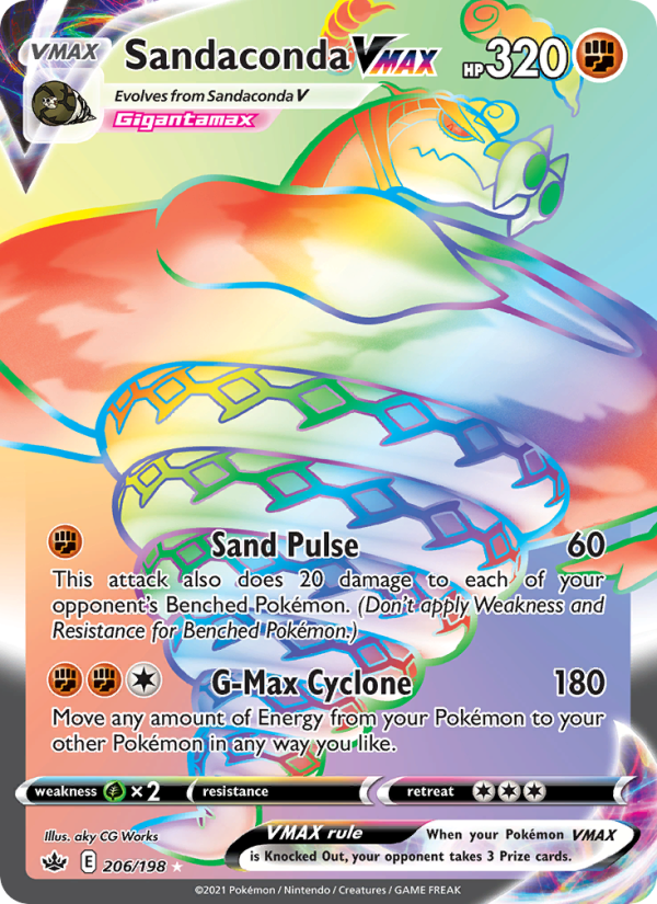Sandaconda VMAX - Pokémon TCG Card