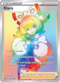 Klara - pokemon TCG Card