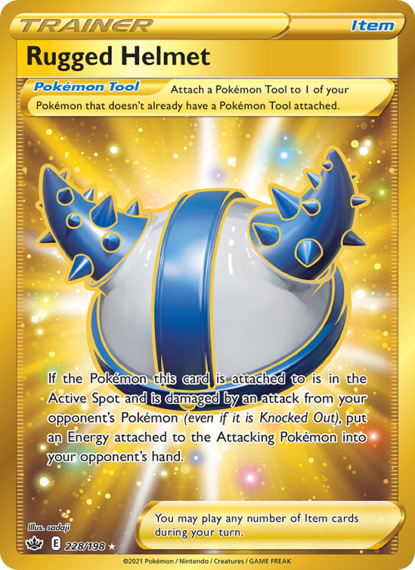 Rugged Helmet - Pokémon TCG Card