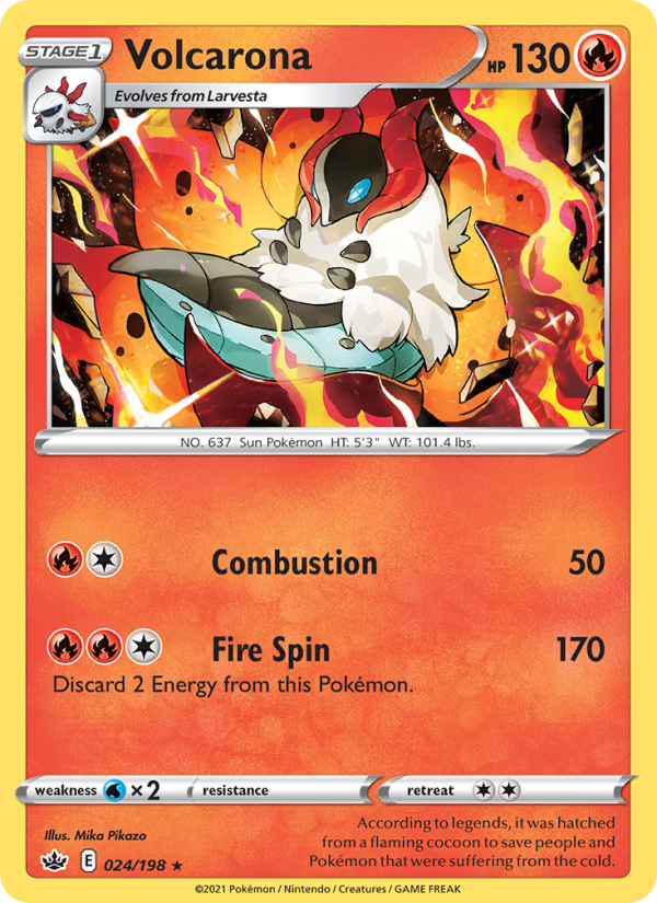 Volcarona - Pokémon TCG Card