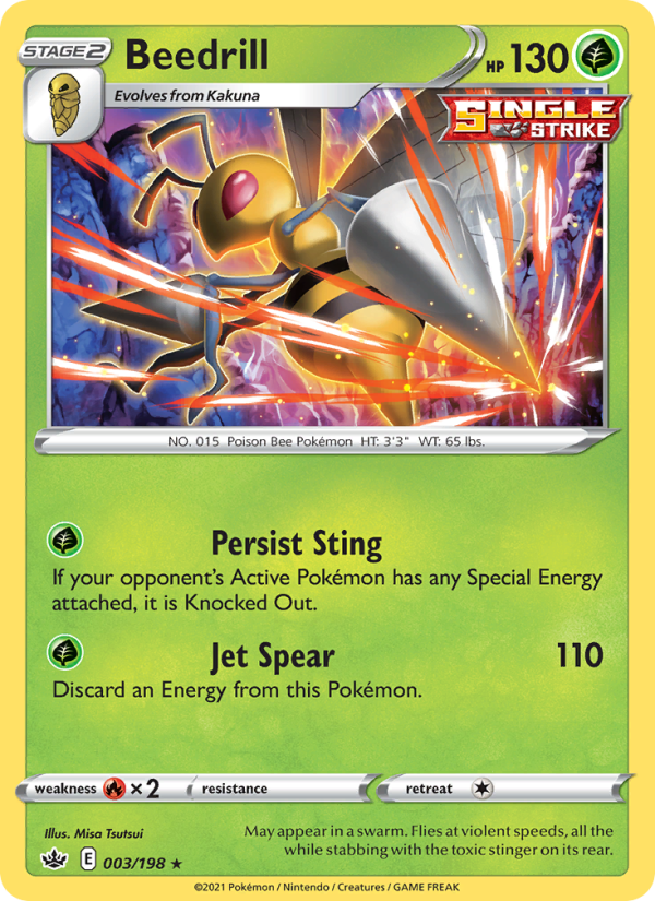 Beedrill - Pokémon TCG Card