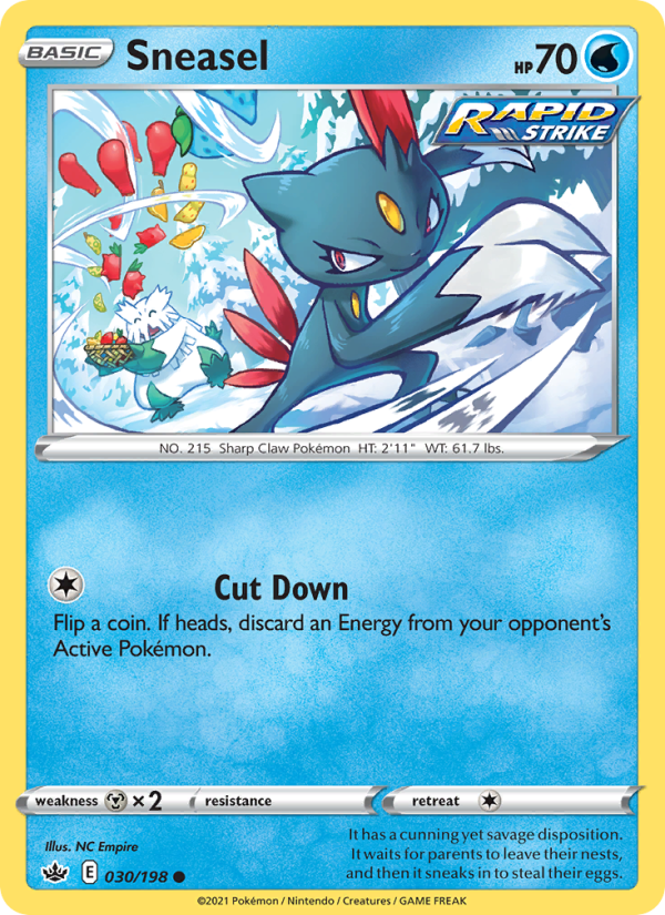 Sneasel - Pokémon TCG Card