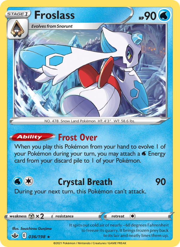 Froslass - Pokémon TCG Card