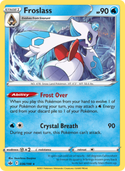 Froslass - pokemon TCG Card