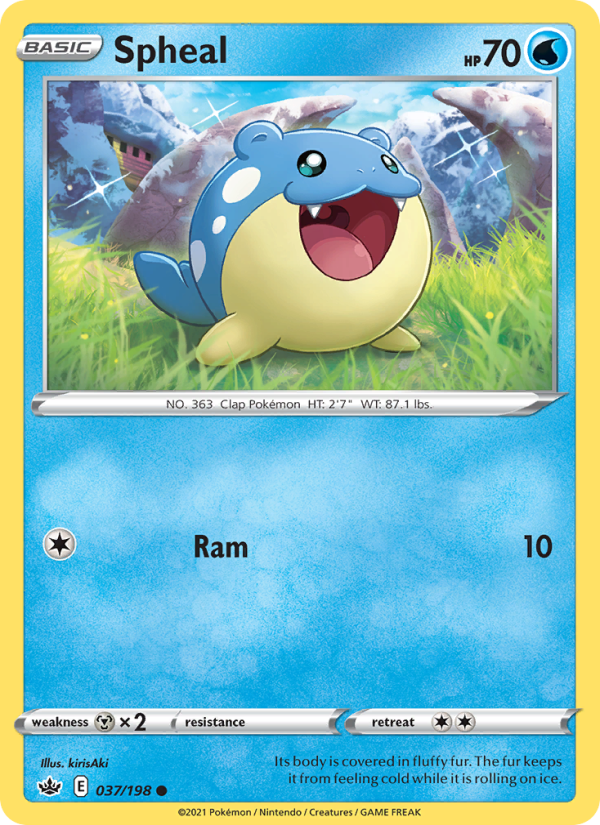 Spheal - Pokémon TCG Card