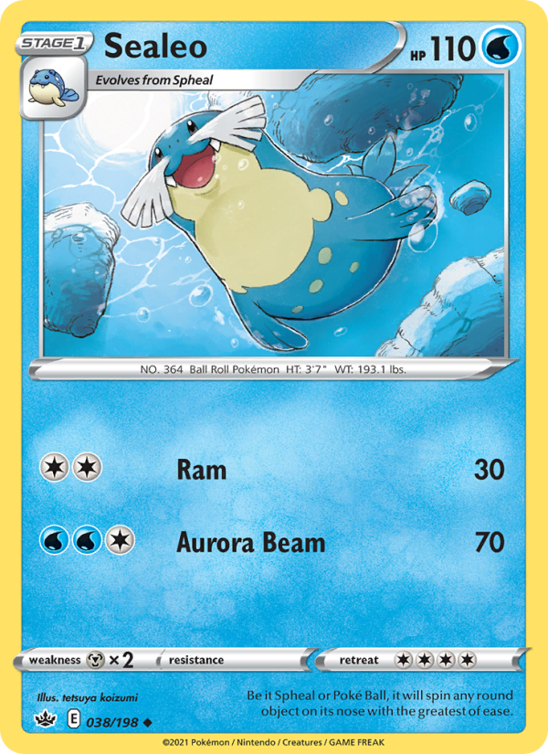 Sealeo - Pokémon TCG Card