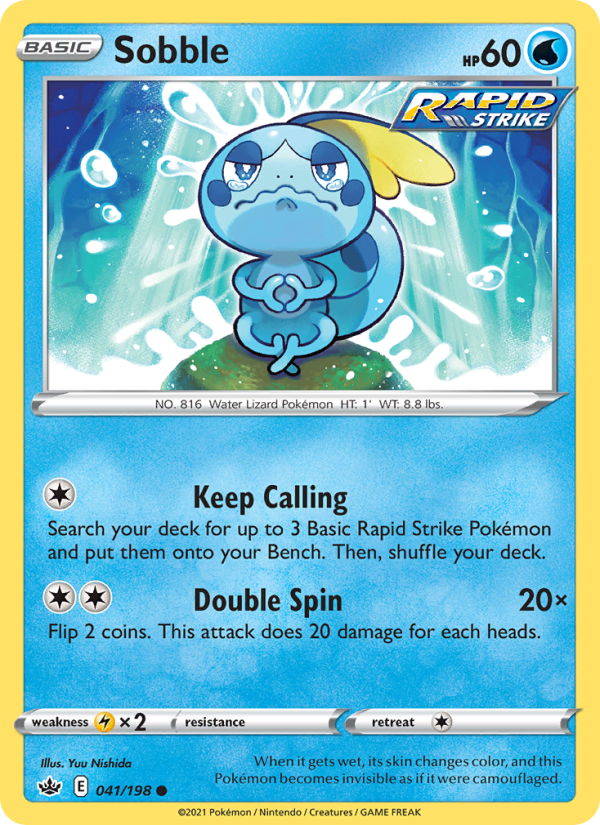 Sobble - Pokémon TCG Card