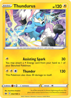 Thundurus - pokemon TCG Card
