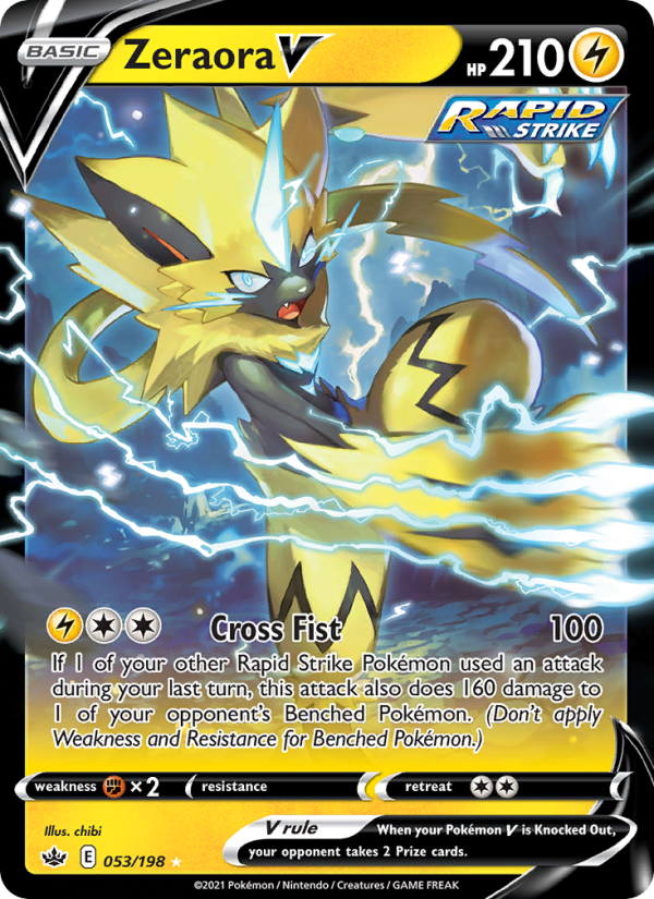 Zeraora V - Pokémon TCG Card